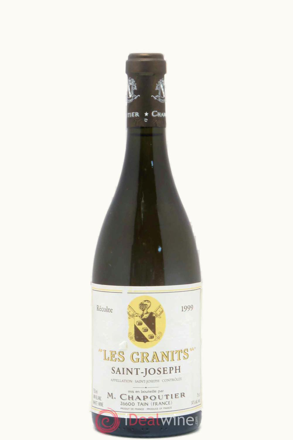 M. Chapoutier M. Chapoutier Les Granits St. Joseph Blanc, 1999