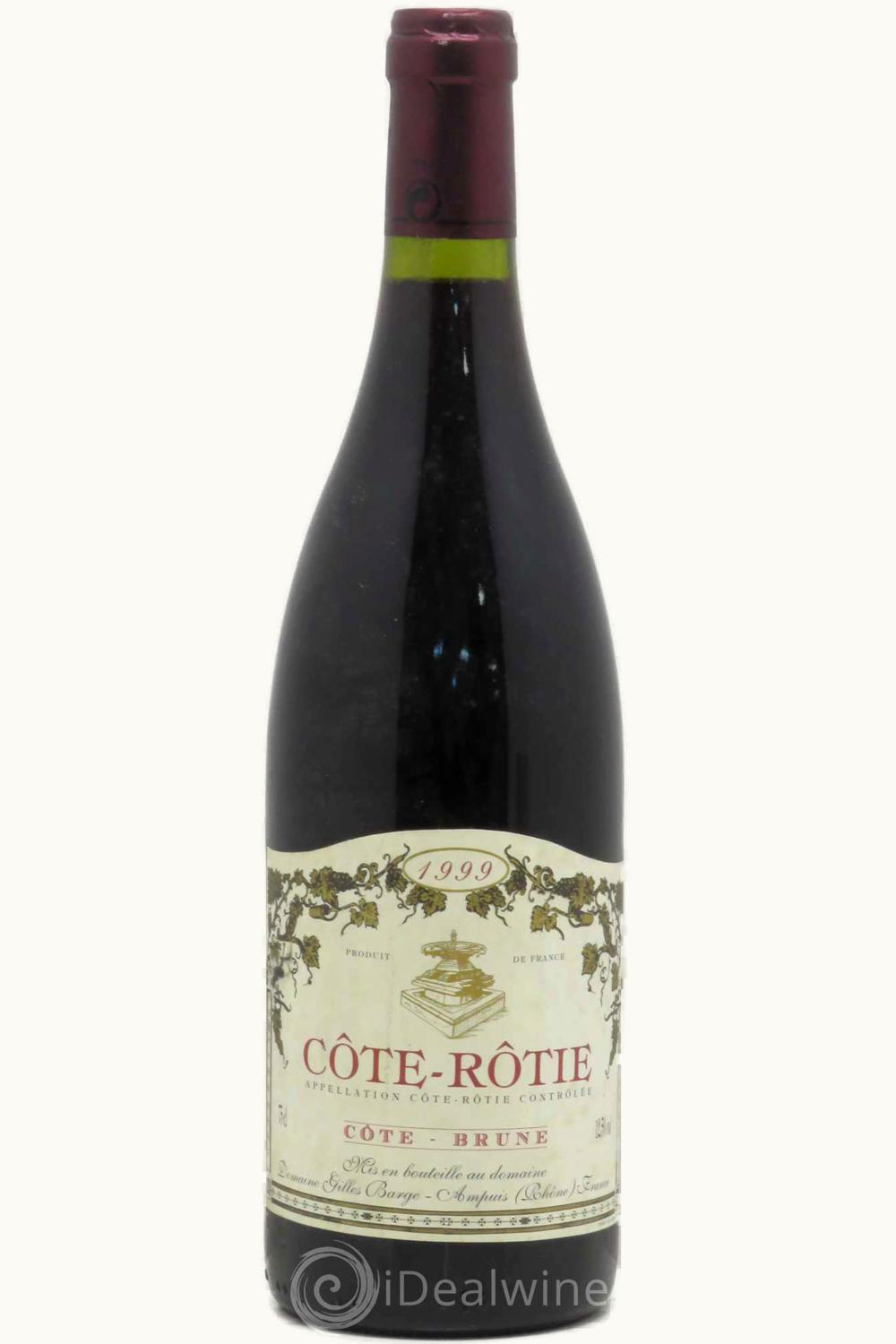 Domaine Barge Domaine Barge Brune Côte-Rôtie, 1999