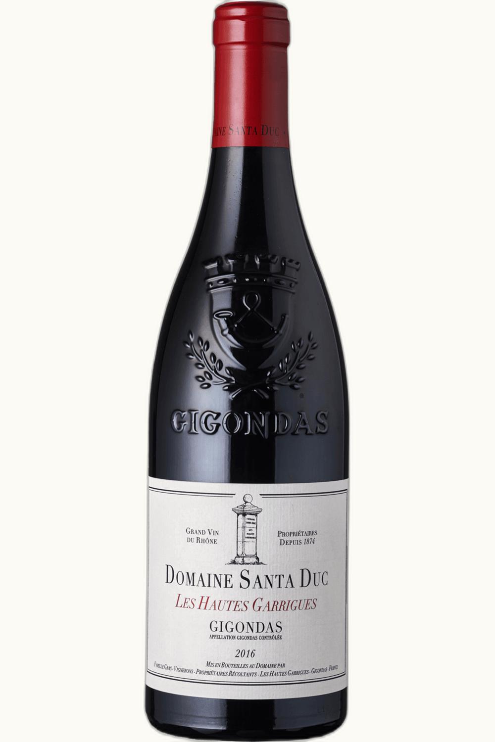 Domaine Santa Duc Domaine Santa Duc Aux Lieu-dits Gigondas, 1999