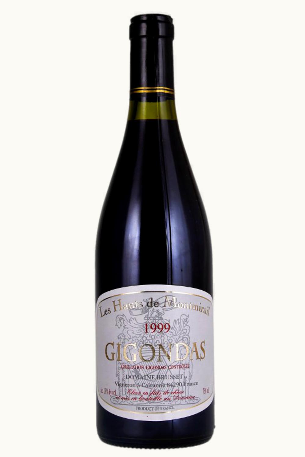 Domaine Brusset Domaine Brusset Les Hauts de Montmirail Gigondas, 1999