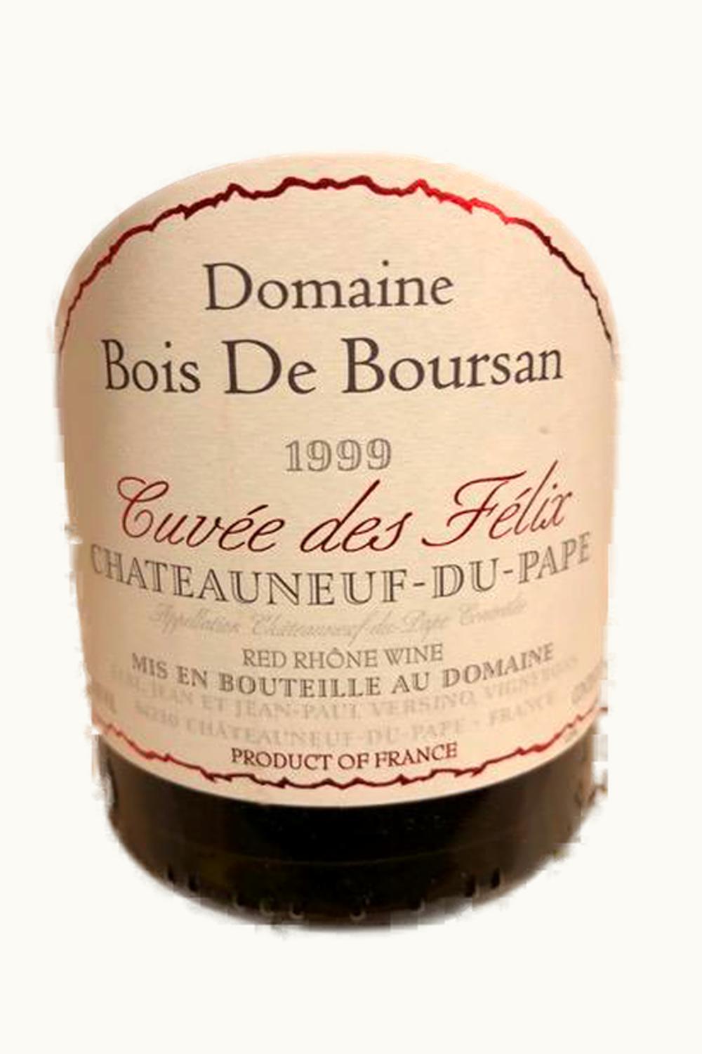 Domaine Bois de Boursan Domaine Bois de Boursan Cuvée Felix Châteauneuf-du-Pape, 1999