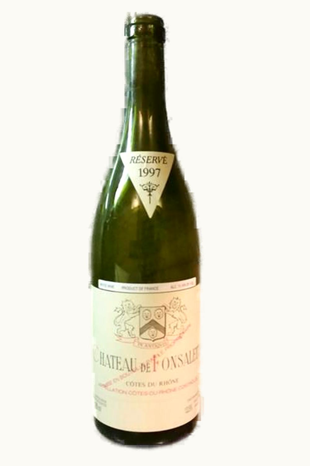 De Fonsalette De Fonsalette Blanc Réserve Côte du Rhône, 1999