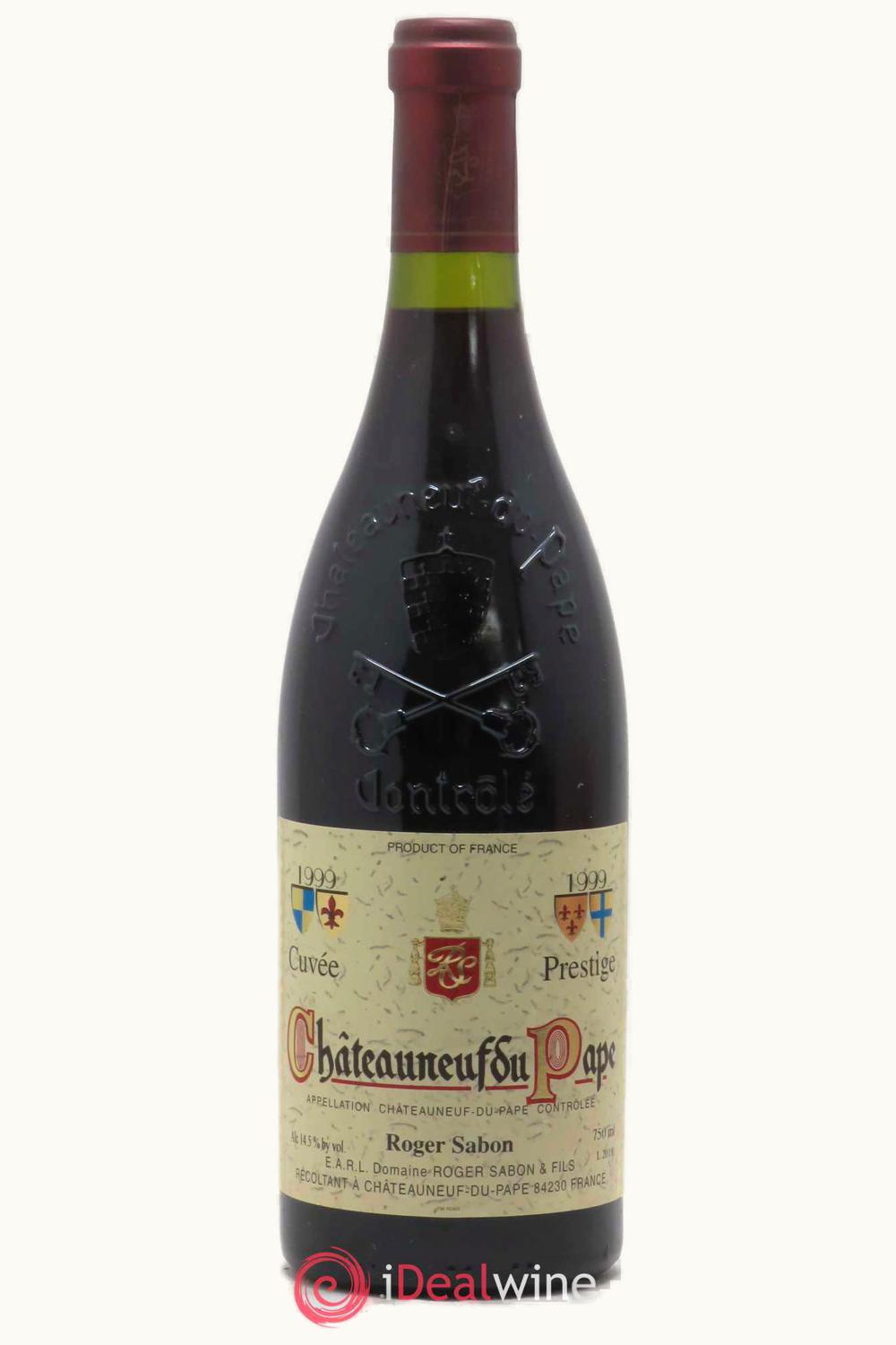 Roger Sabon Roger Sabon Réserve Châteauneuf-du-Pape, 1999