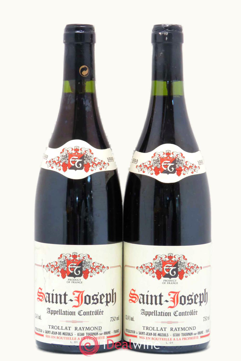 Domaine Raymond Trollat Domaine Raymond Trollat St. Joseph, 1999