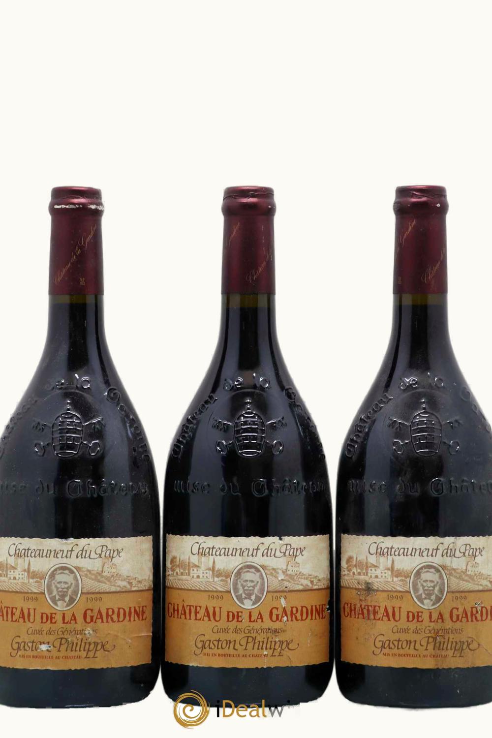 De la Gardine De la Gardine Cuvée Génération Gaston Philip Châteauneuf-du-Pape, 1999