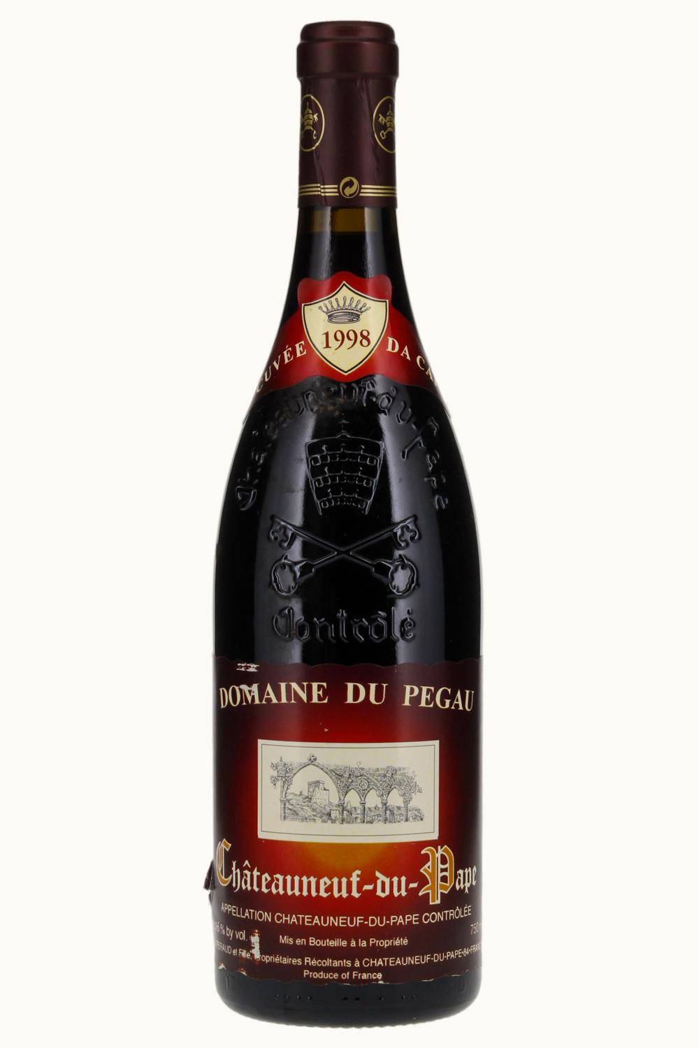 Domaine du Pégau Domaine du Pégau Châteauneuf-du-Pape Cuvee Da Capo, 1998