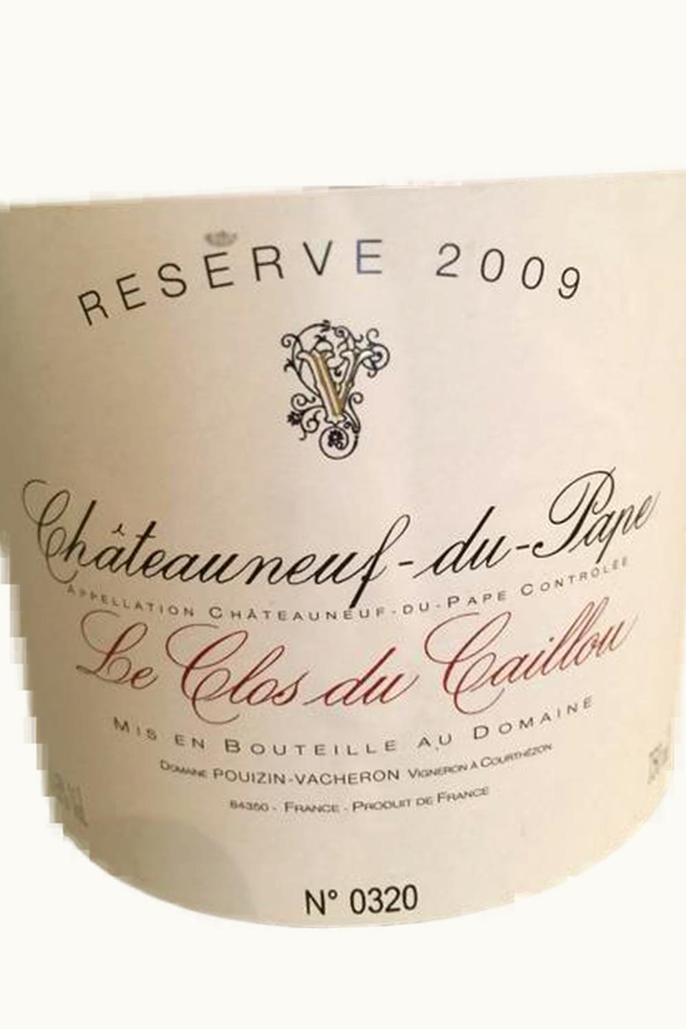 Le Clos du Caillou Le Clos du Caillou Châteauneuf-du-Pape La Réserve, 1998
