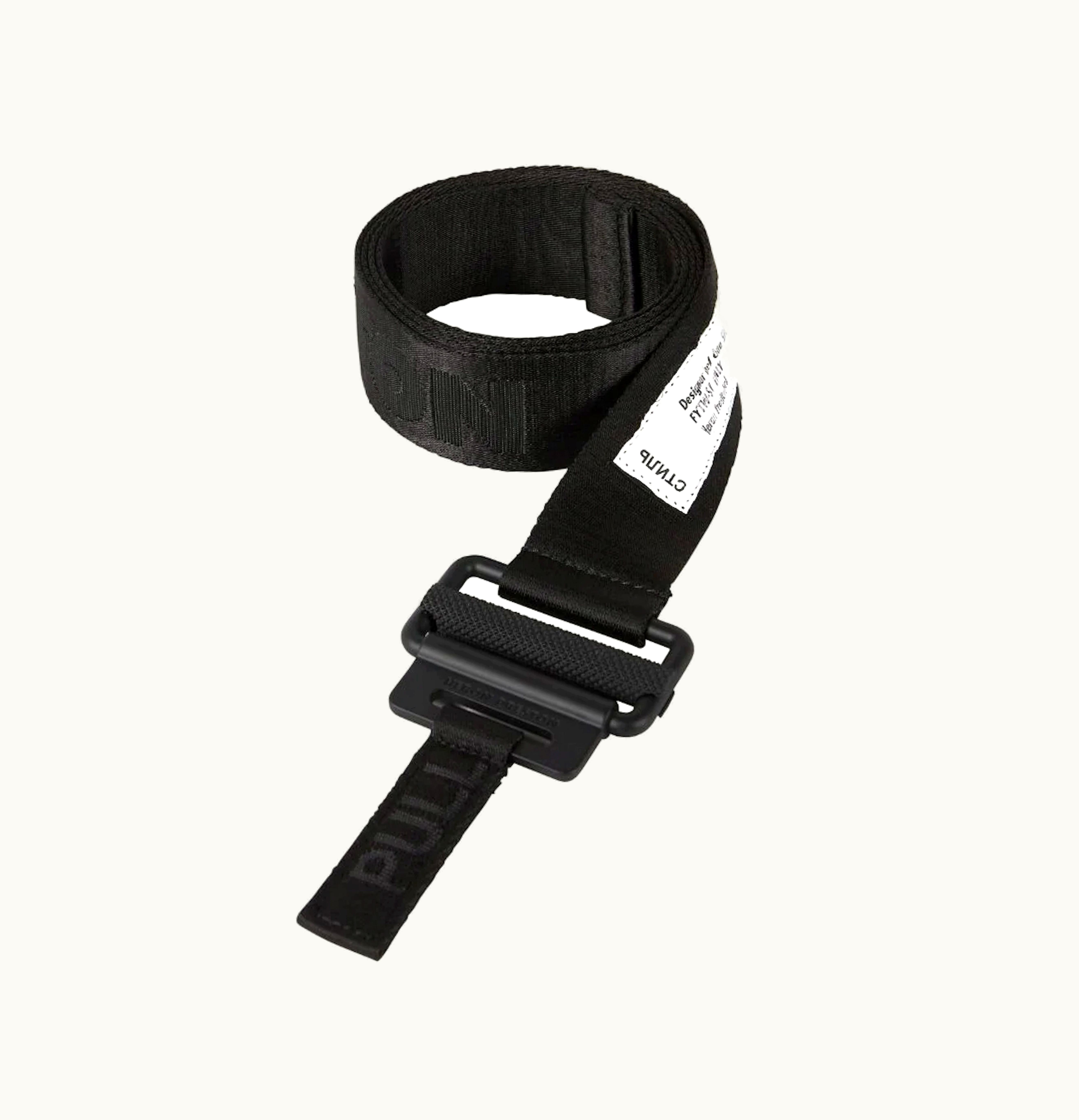 Heron Preston Heron Preston Tape Belt Black Black