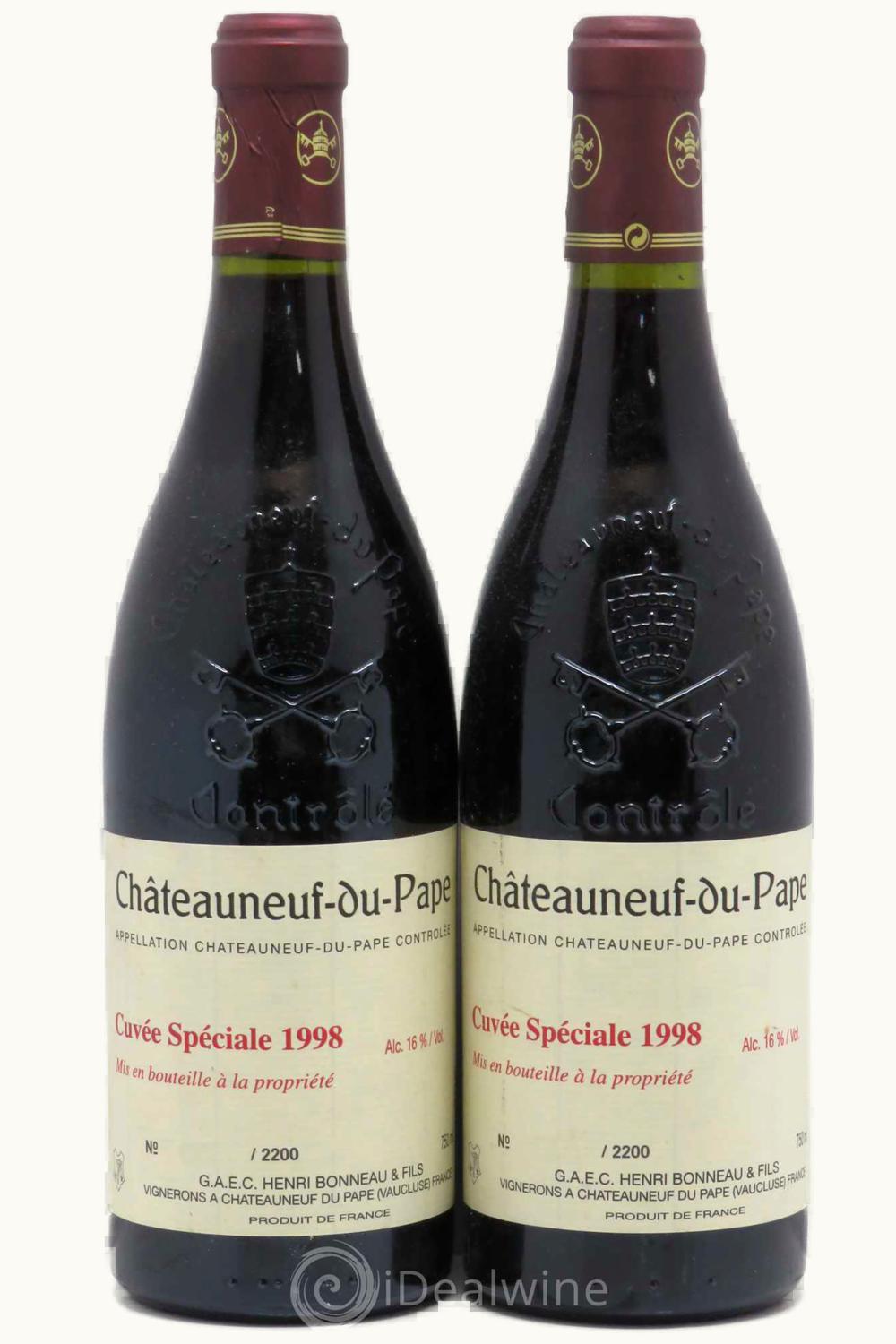 Henri Bonneau Cuvée Speciale Châteauneuf-du-Pape, 1998