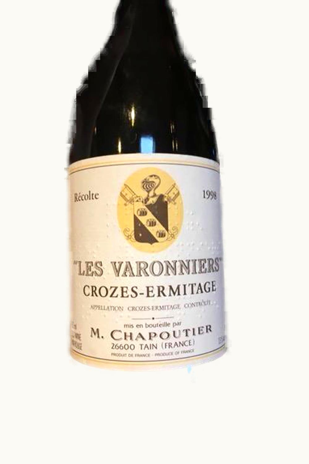 M. Chapoutier M. Chapoutier Crozes-Hermitage Les Varonniers Hermitage, 1998