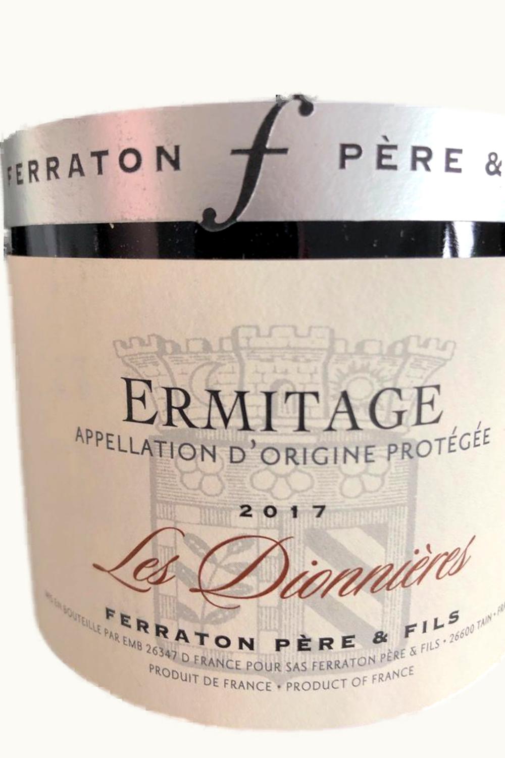 Ferraton Père & Fils Les Dionnières Hermitage, 1998