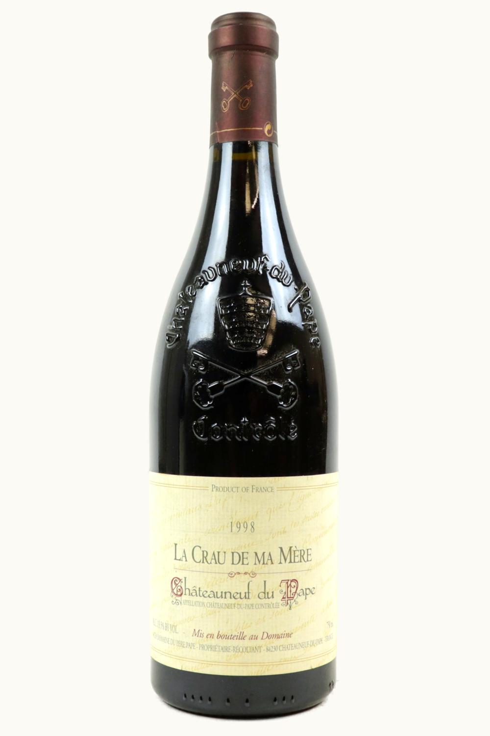 Famille Roumieu La Crau de Ma Mère Châteauneuf-du-Pape, 1998