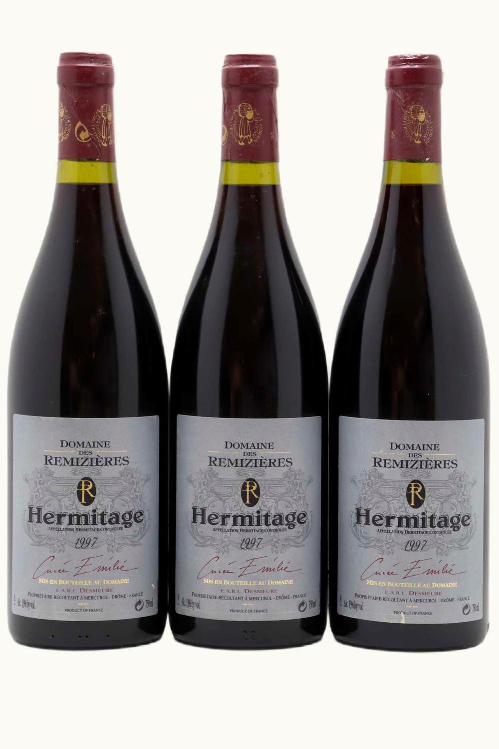 Desmeures Domaine de Remizieres Cuvée Emilie Hermitage, 1997