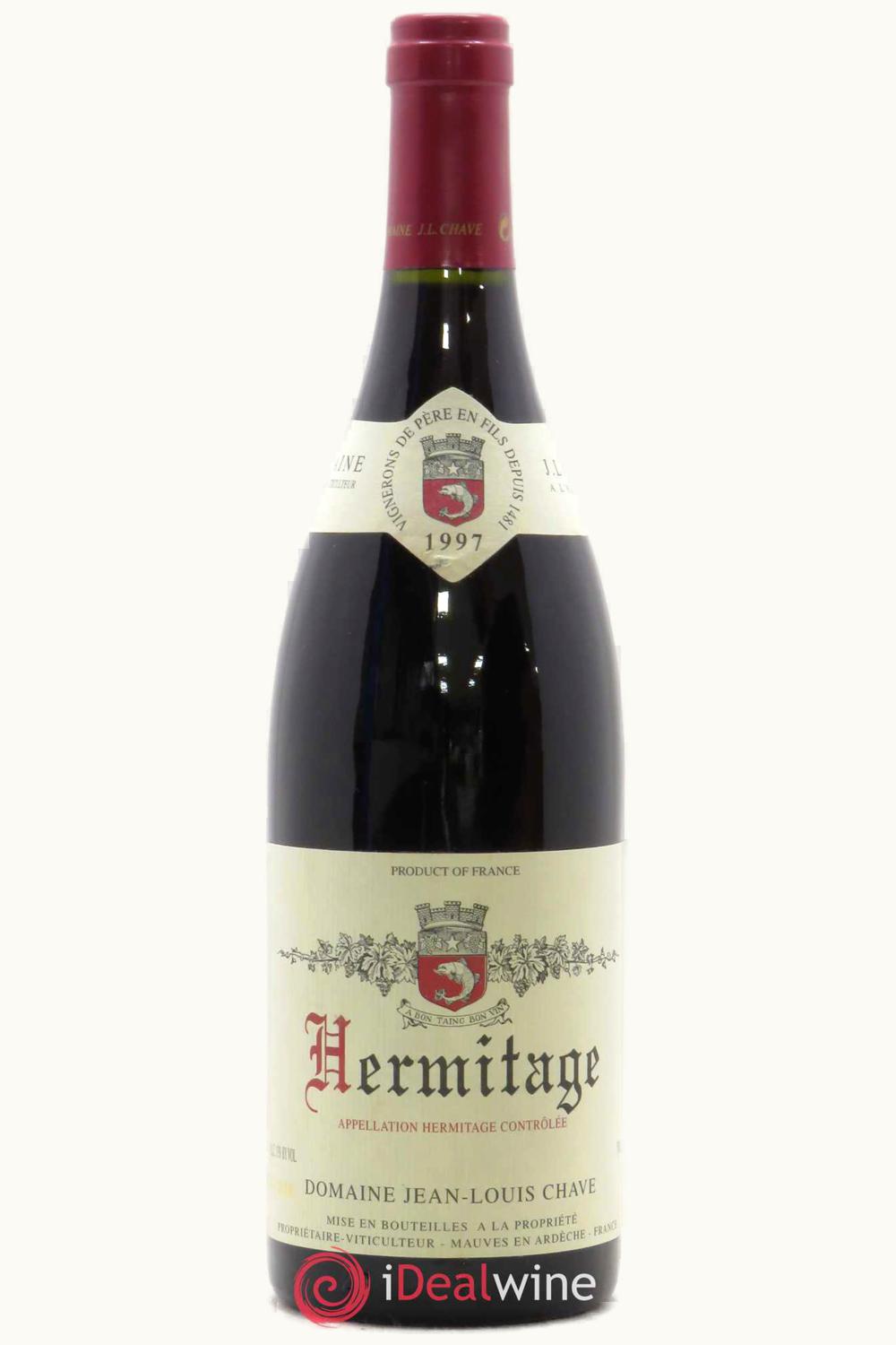 Domaine Jean-Louis Chave Domaine Jean-Louis Chave De Paille Hermitage, 1997