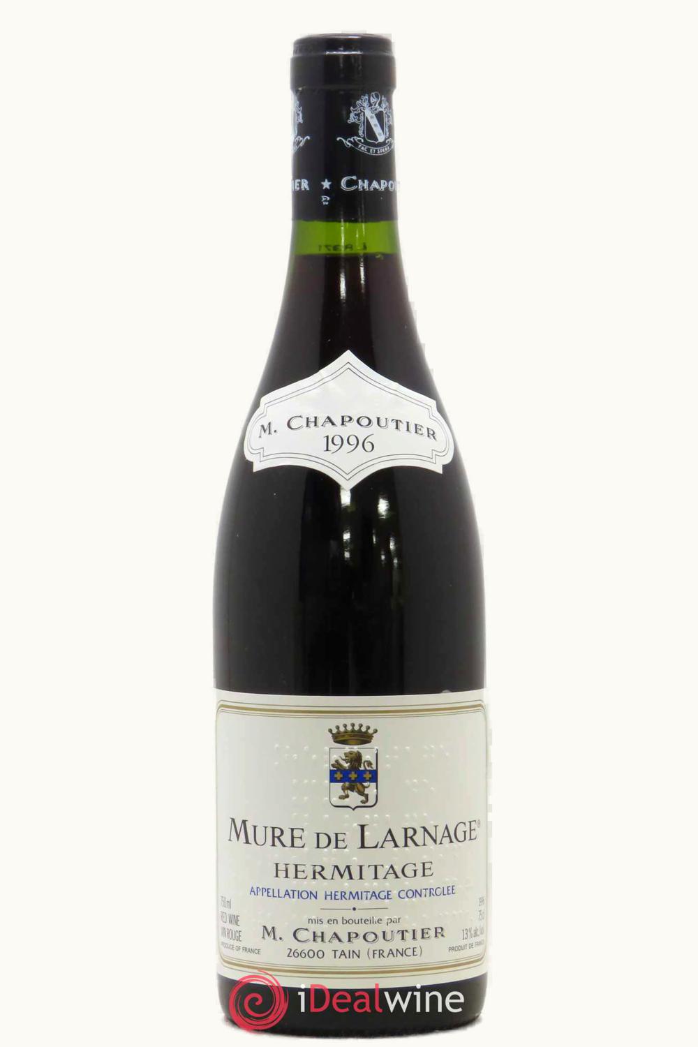 M. Chapoutier M. Chapoutier Mure de Larnage Hermitage, 1996