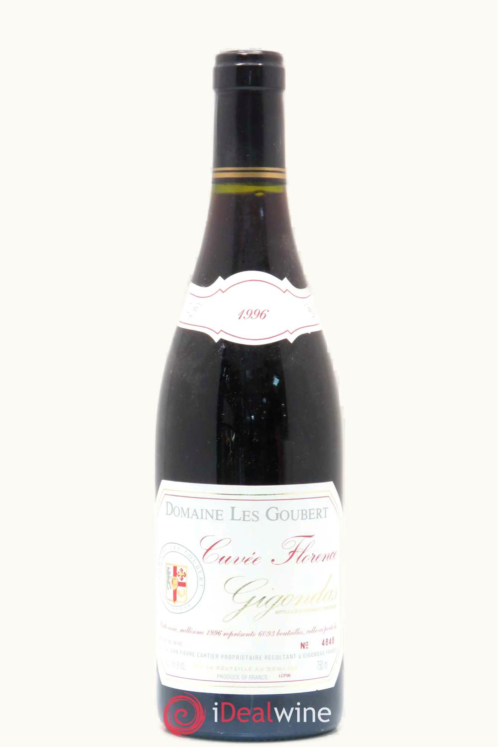 Domaine Les Goubert Cuvée Florence Gigondas, 1996
