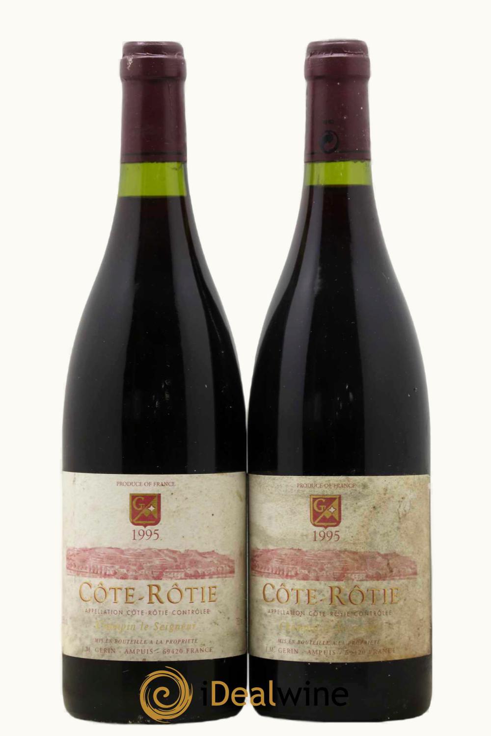 Domaine Jean Michel Gerin Les Grand Place Cote Rotie Rhone France, 1995