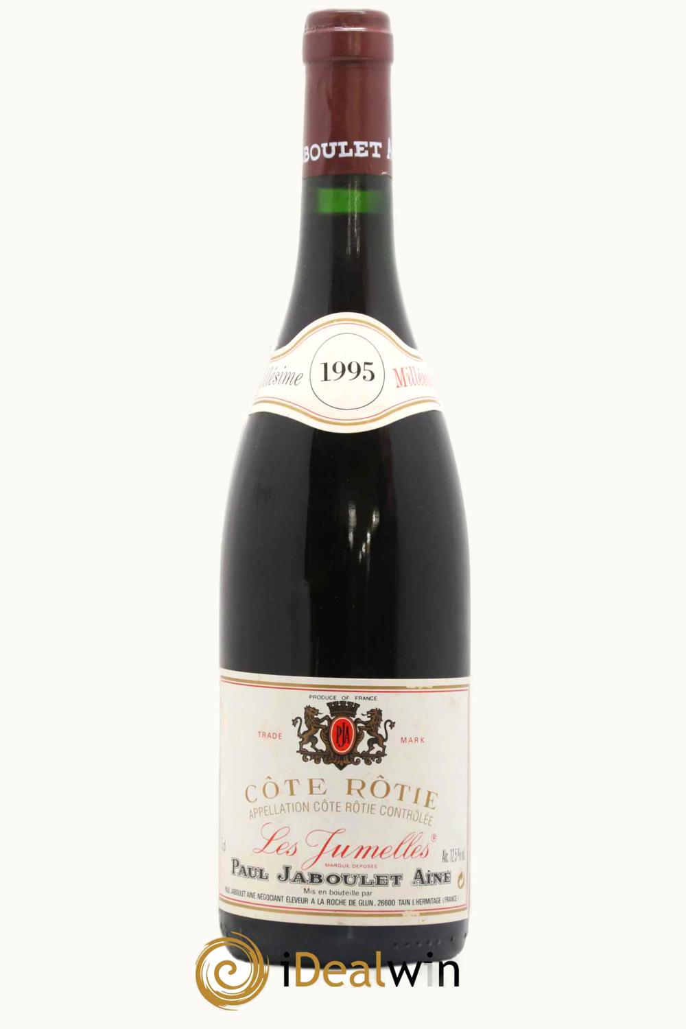 Paul Jaboulet Aîné Paul Jaboulet Aîné Les Jumelles Cote Rotie Rhone France, 1995
