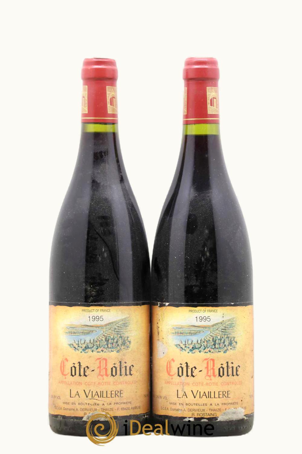 Domaine René Rostaing Domaine René Rostaing La VIalliere Cote Rotie Rhone France, 1995