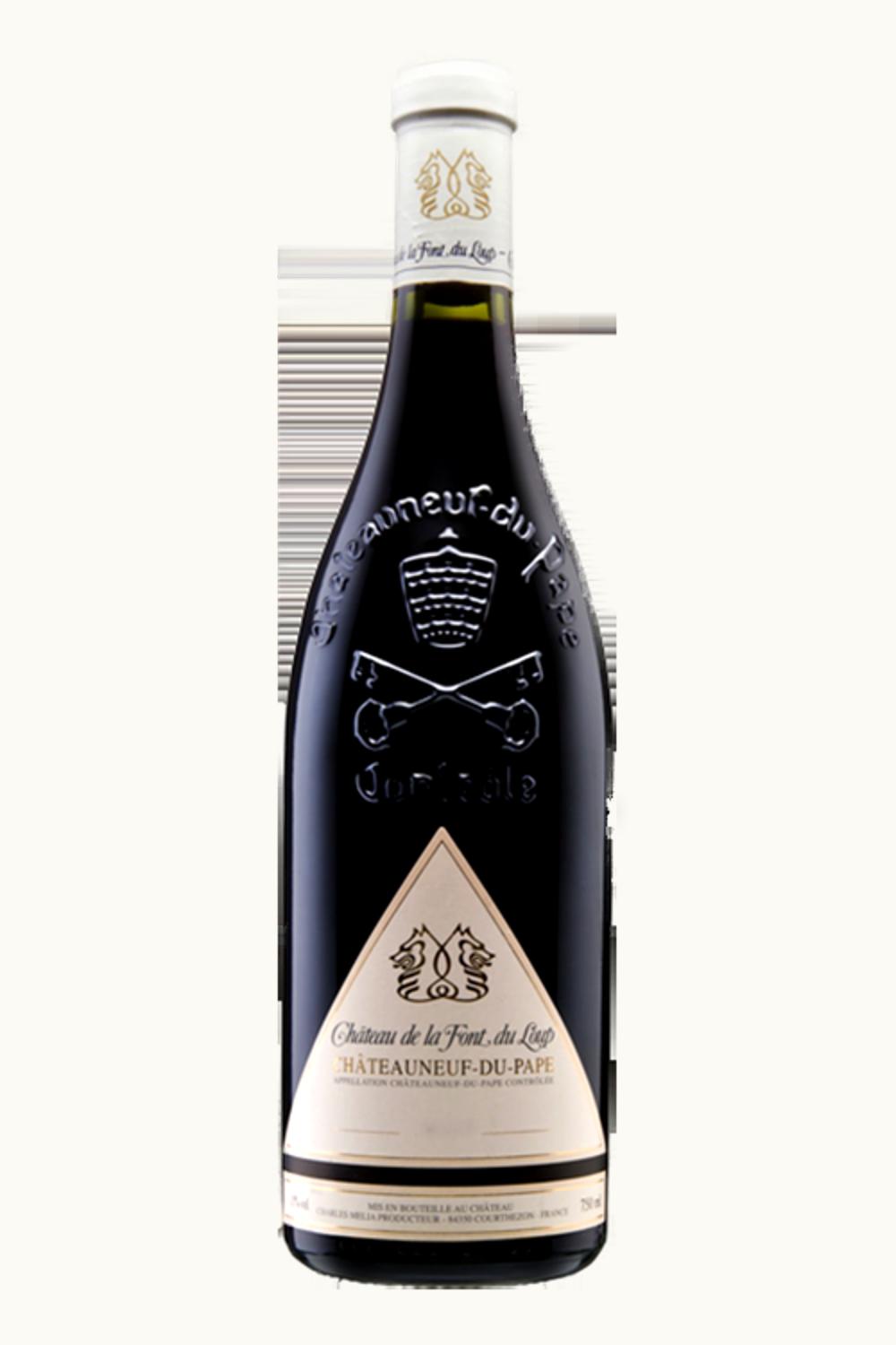 De La Font du Loup De La Font du Loup Chateauneuf Pape Rhone France, 1995