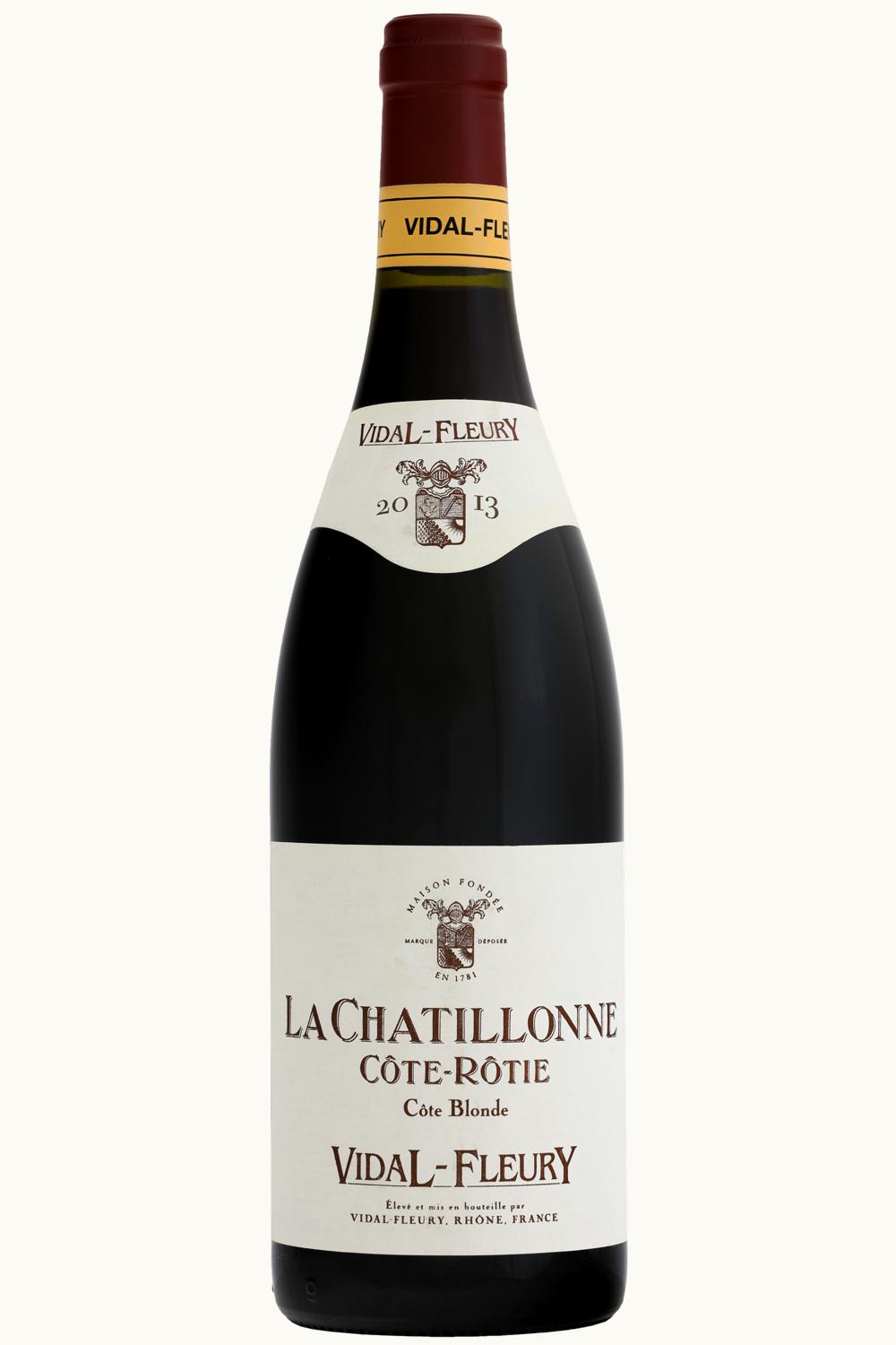 J. Vidal-Fleury J. VIdal-Fleury La Chatillon Blond Cote Rotie Rhone France, 1995