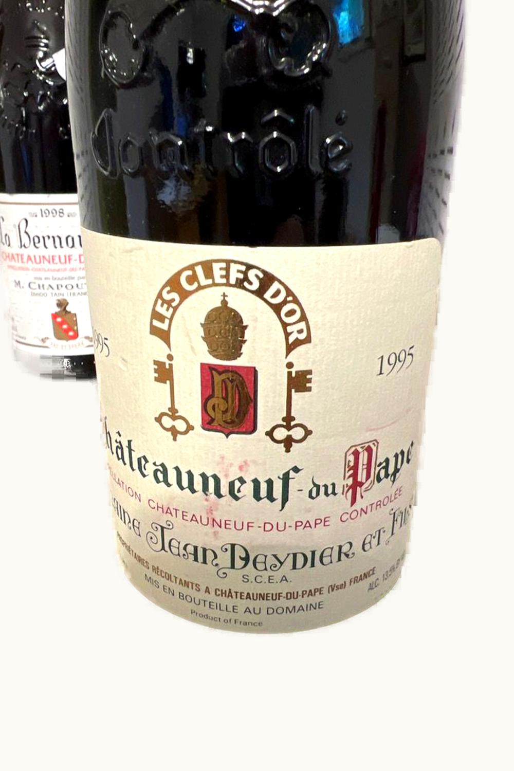 Domaine Jean Deydier Les Clefs d'Or Tradition Chateauneuf du Pape Rhone France, 1995