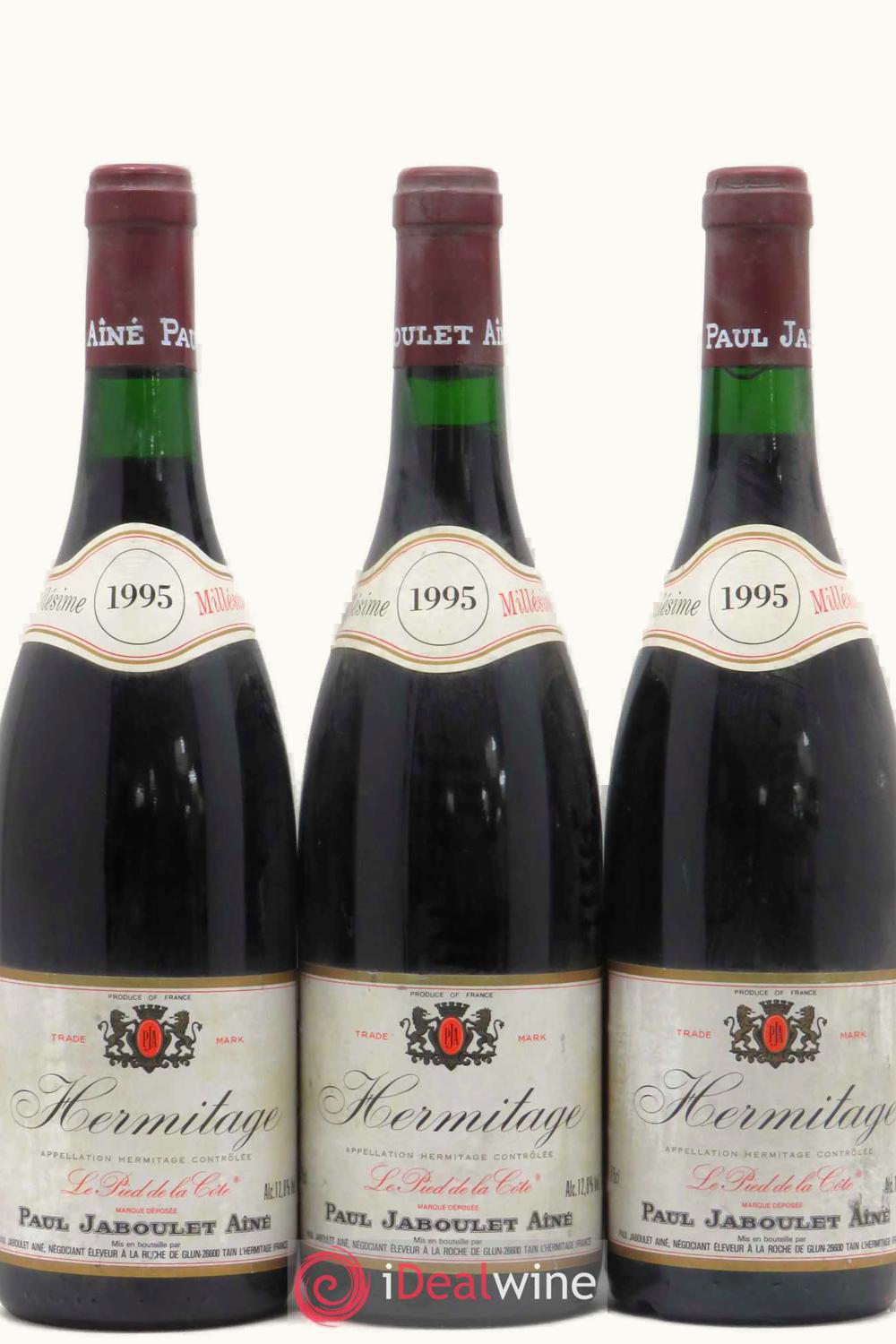 Paul Jaboulet Aîné Paul Jaboulet Aîné Le Pied de la Cote Hermitage Rhone France, 1995