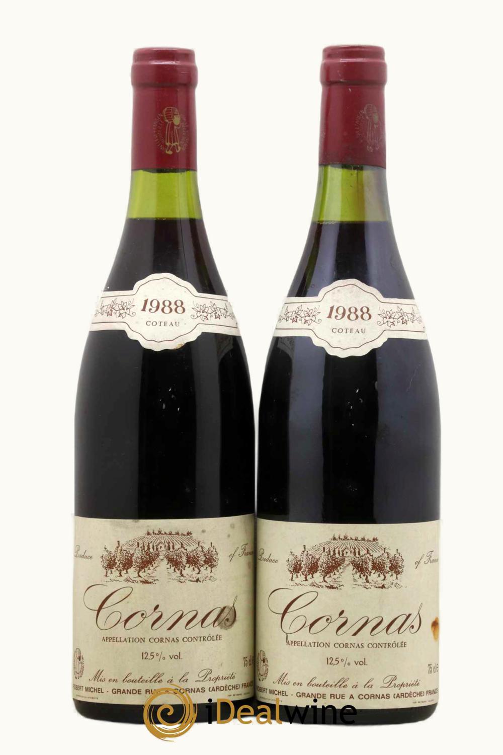 Robert Michel Cuvee de Coteaux Cornas Rhone France, 1995