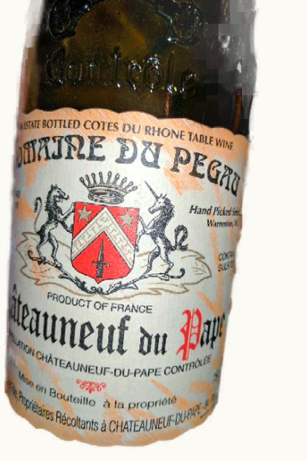 Domaine du Pegau Domaine du Pegau Chateauneuf Pape Cuvee Maxi Rhone France, 1995