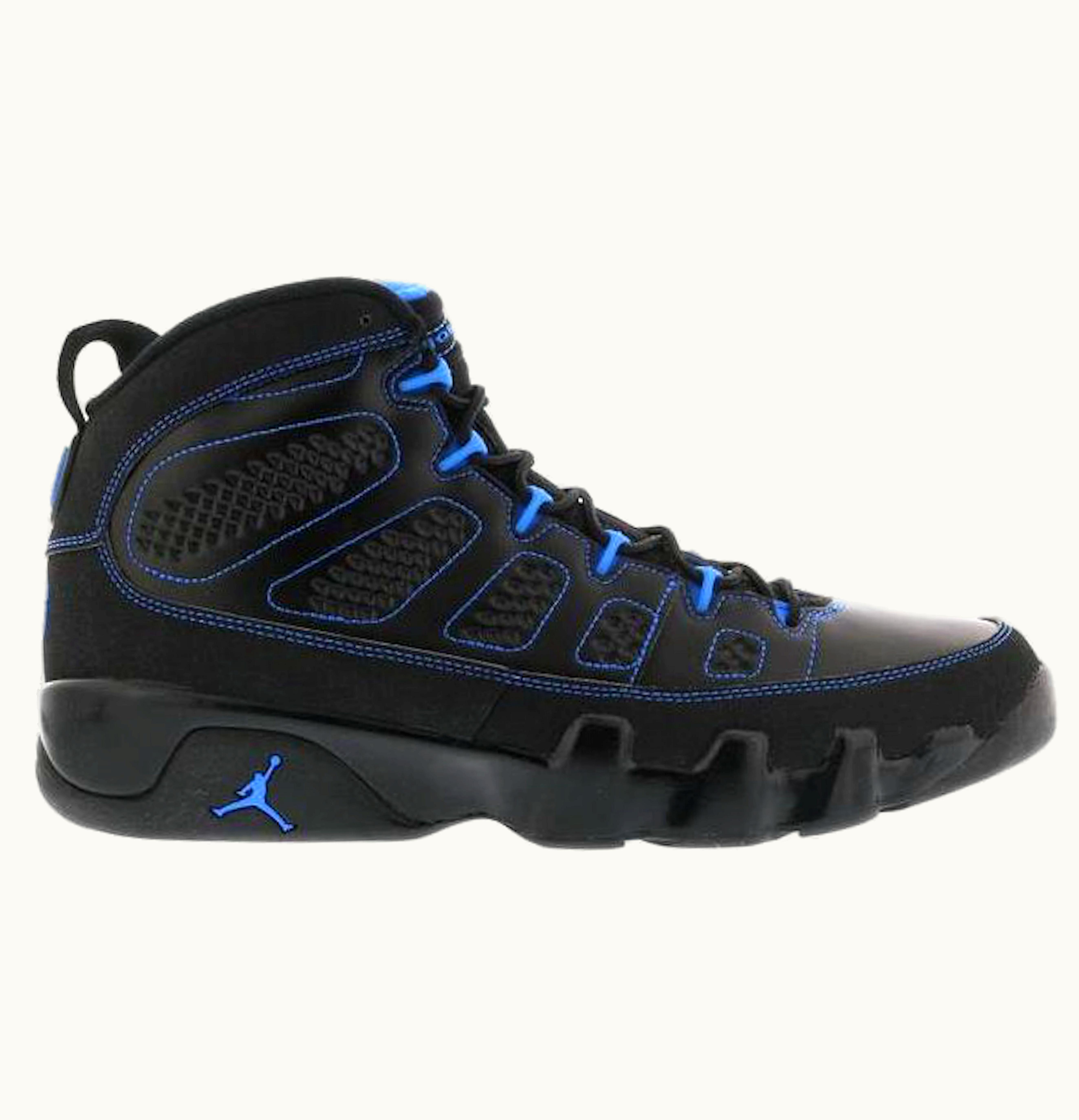 Jordan Air Jordan 9 Retro Photo Blue Black Bottom