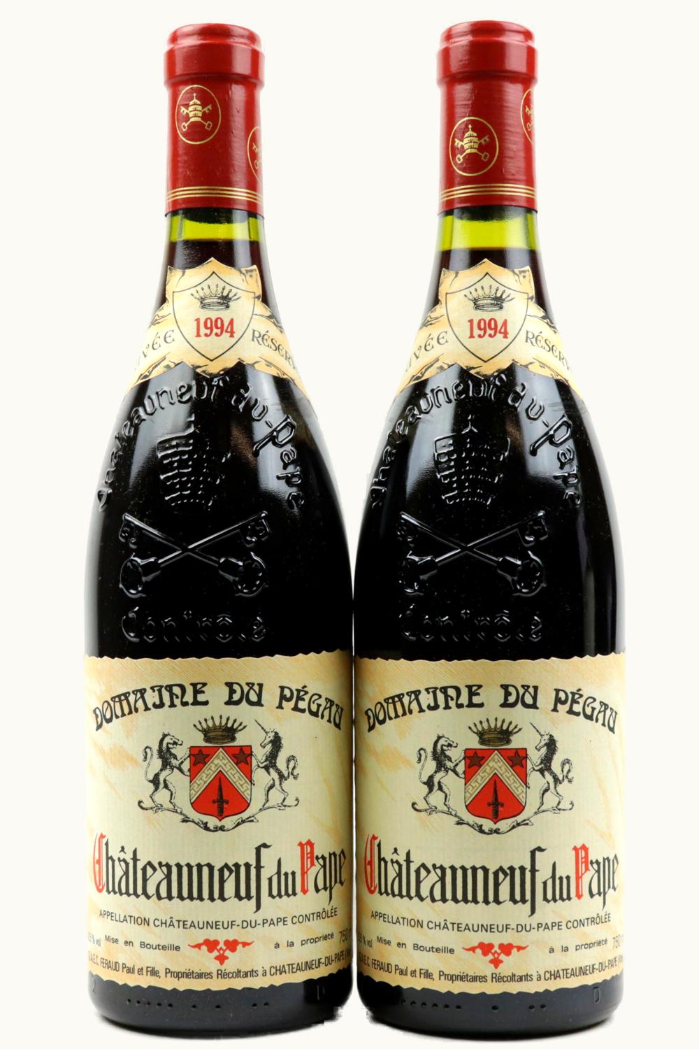 Domaine du Pegau Domaine du Pegau Chateauneuf Pape Cuvee Rsrv Rhone France, 1994