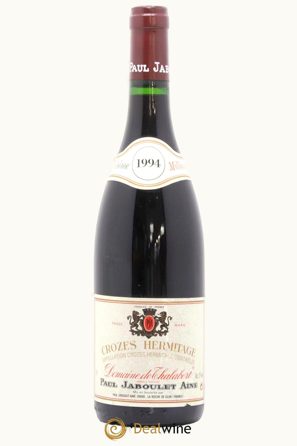Paul Jaboulet Aîné Paul Jaboulet Aîné Dom de Thalabert Croze Hermitage Rhone France, 1994