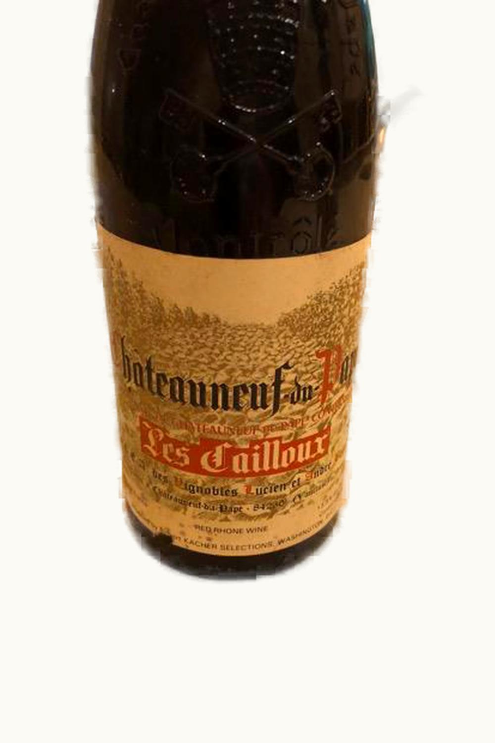 Lucien & André Brunel Les Cailloux Chateauneuf du Pape Rhone France, 1994