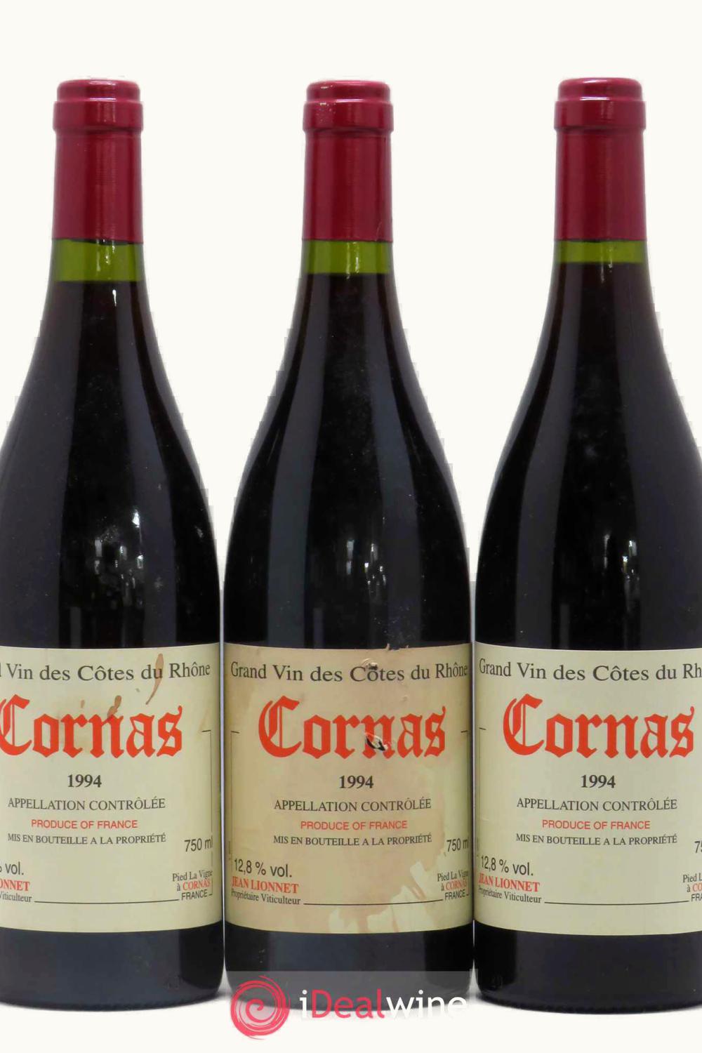 Jean Lionnet Dom de Rochepertuis Cornas Rhone France, 1994
