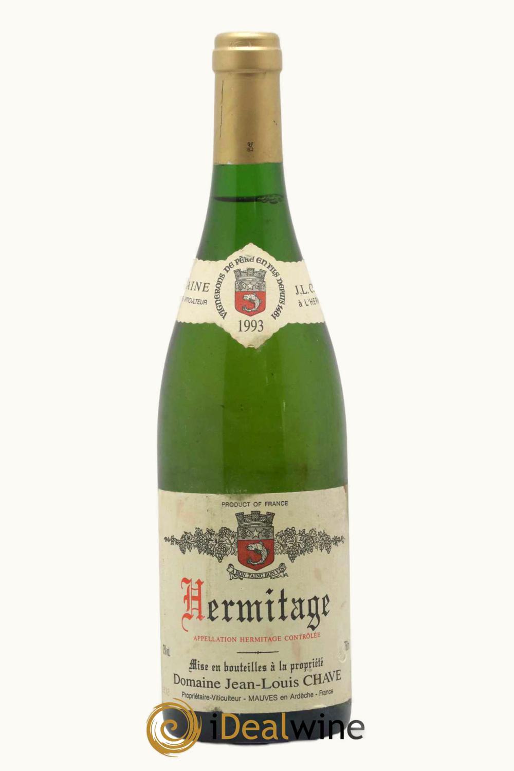 Domaine Jean Louis Chave Hermitage Rhone France, 1993