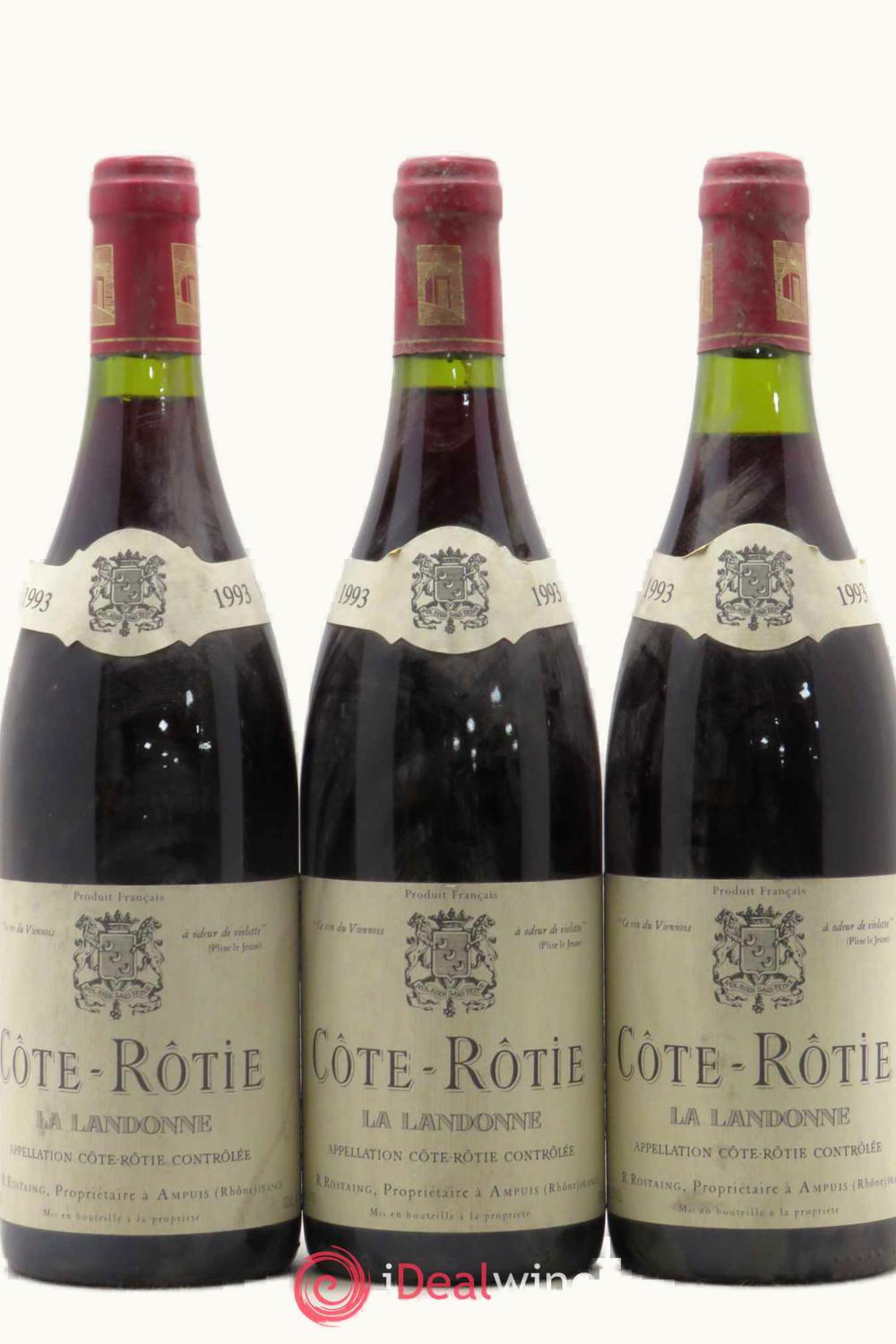 Domaine René Rostaing Domaine René Rostaing La Landonne Cote Rotie Rhone France, 1993