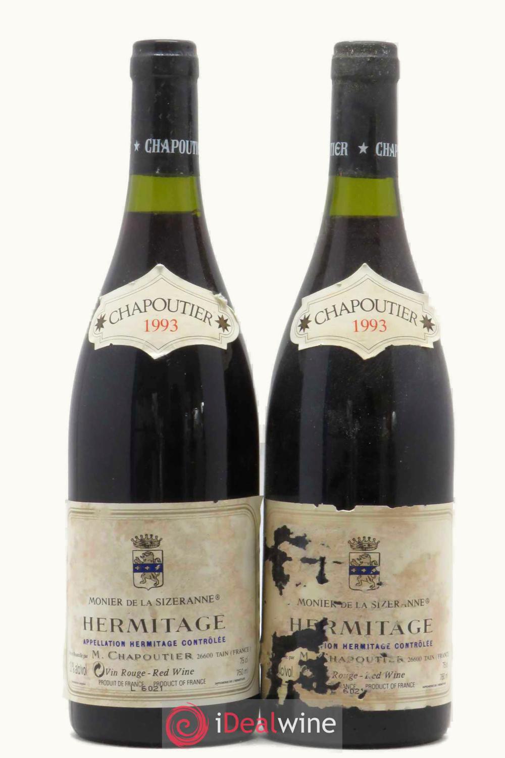 M. Chapoutier M. Chapoutier Monier de la Sizeran Hermitage Rhone France, 1993