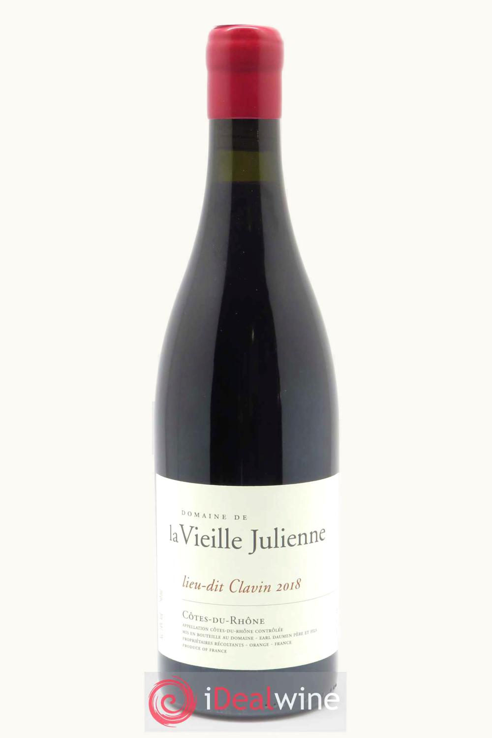Domaine de la Vieille Julienne Domaine de la Vieille Julienne Lieu Dits Clayvin Cote du Rhone France, 1993