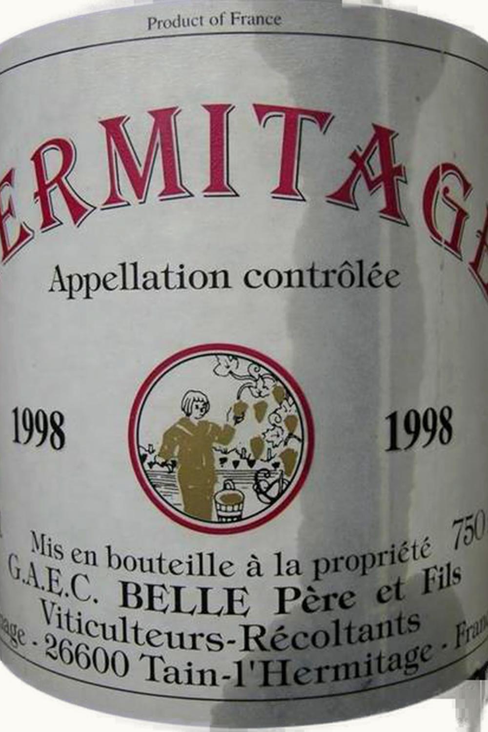 Domaine Belle Blanc Hermitage Rhone France, 1993