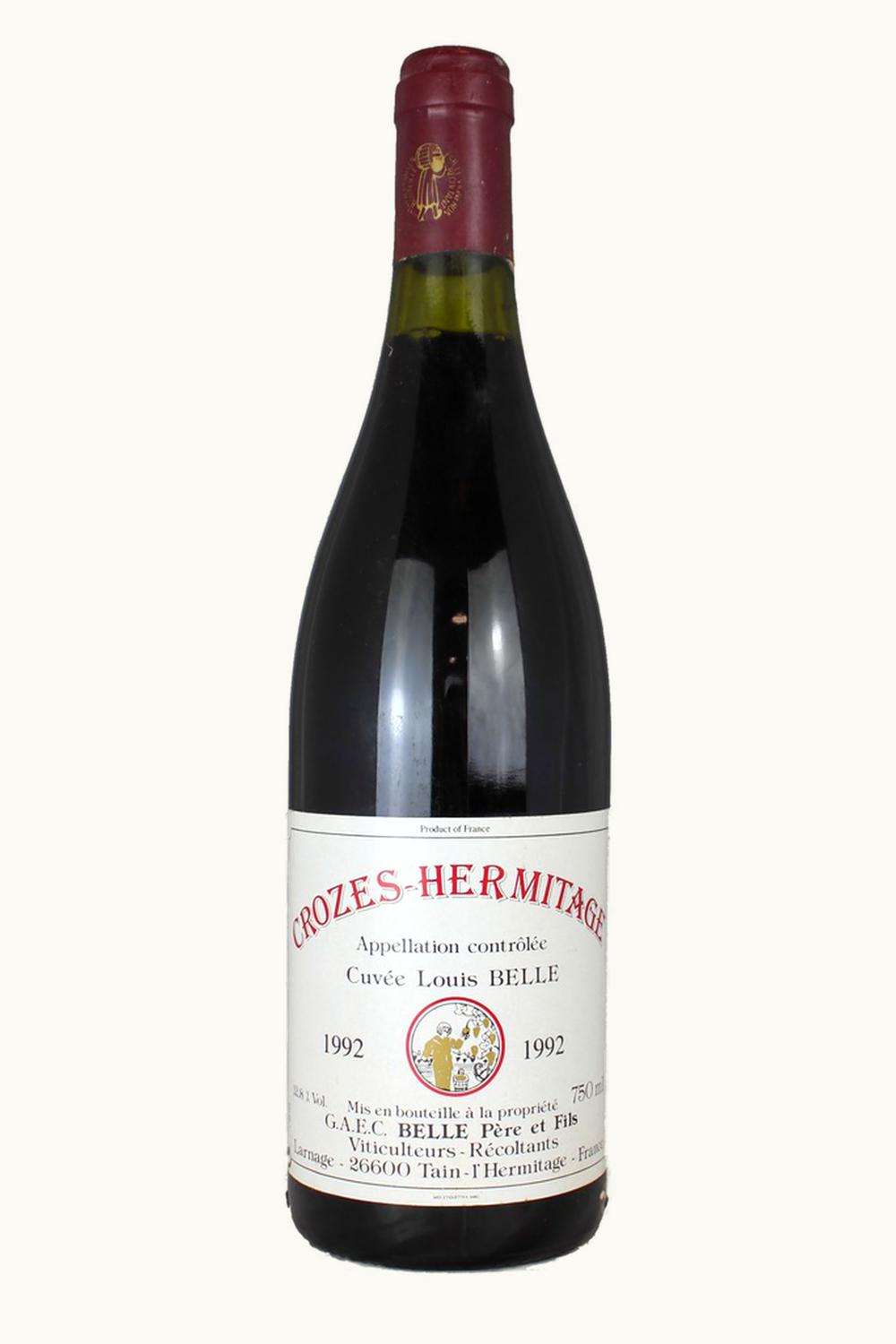 Domaine Rousset Croze Hermitage Rhone France, 1992