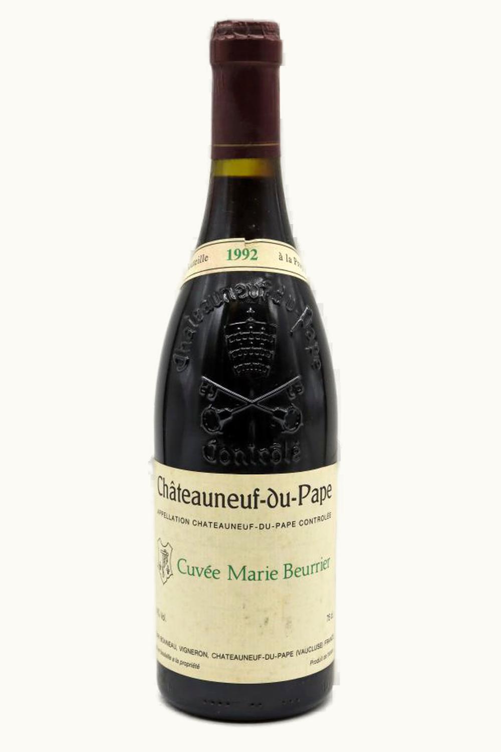 Henri Bonneau Cuvee Marie Beurier Chateauneuf du Pape Rhone France, 1992