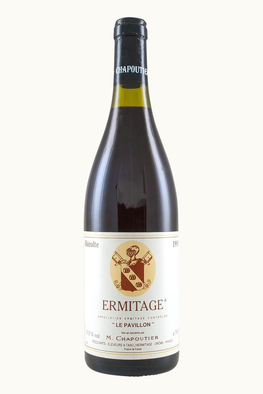 M. Chapoutier M. Chapoutier Ermitage Le Pavillon Hermitage Rhone France, 1991