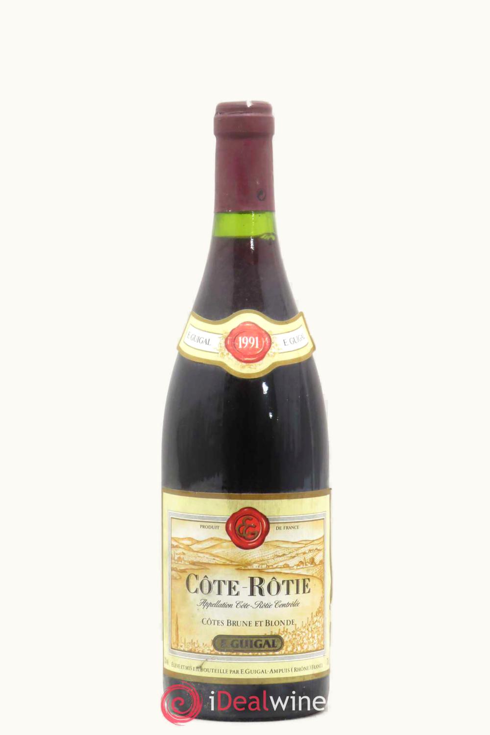 E. Guigal E. Guigal Brune et Blond de Cote Rotie Rhone France, 1991