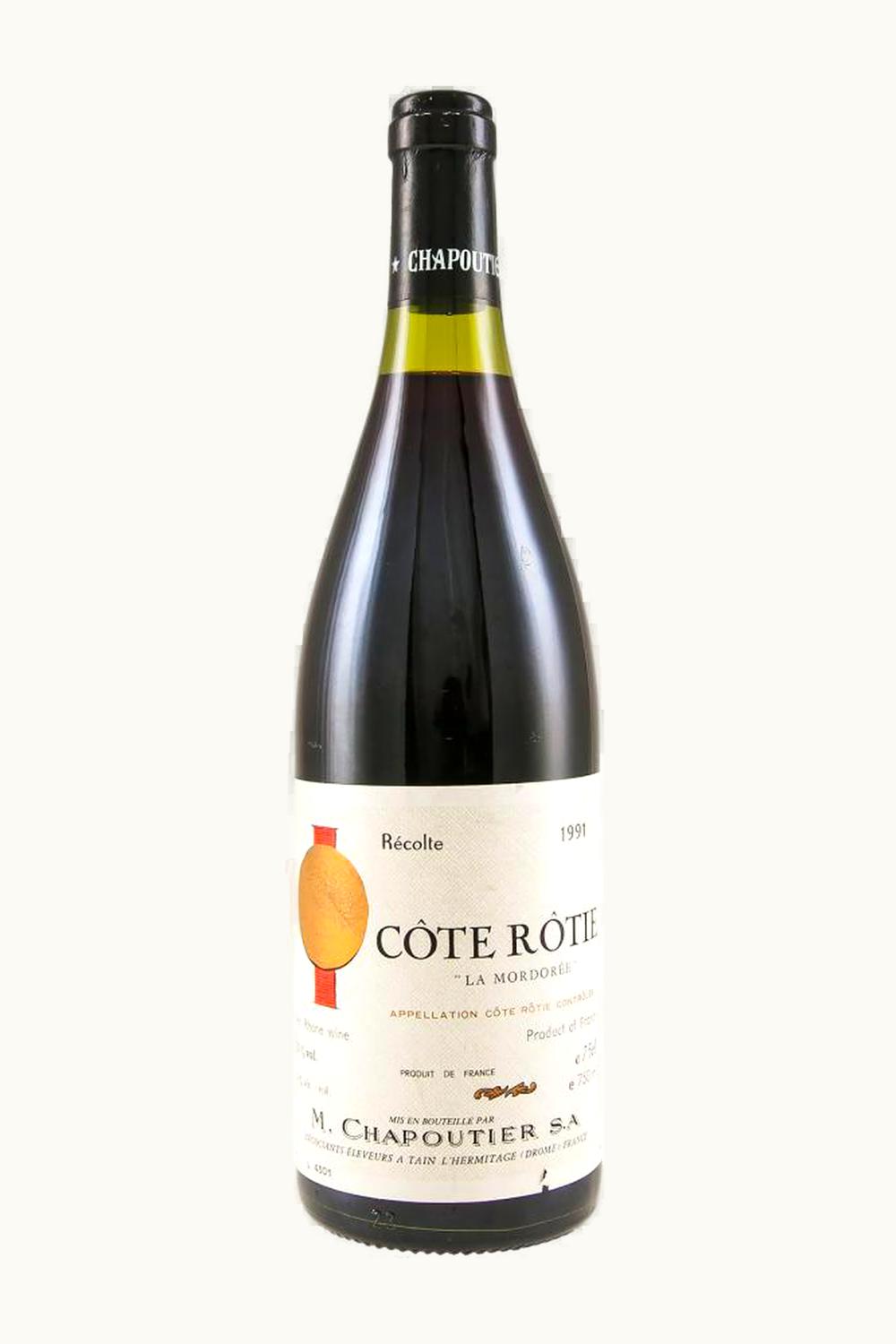 M. Chapoutier M. Chapoutier La Mordoree Cote Rotie Rhone France, 1991