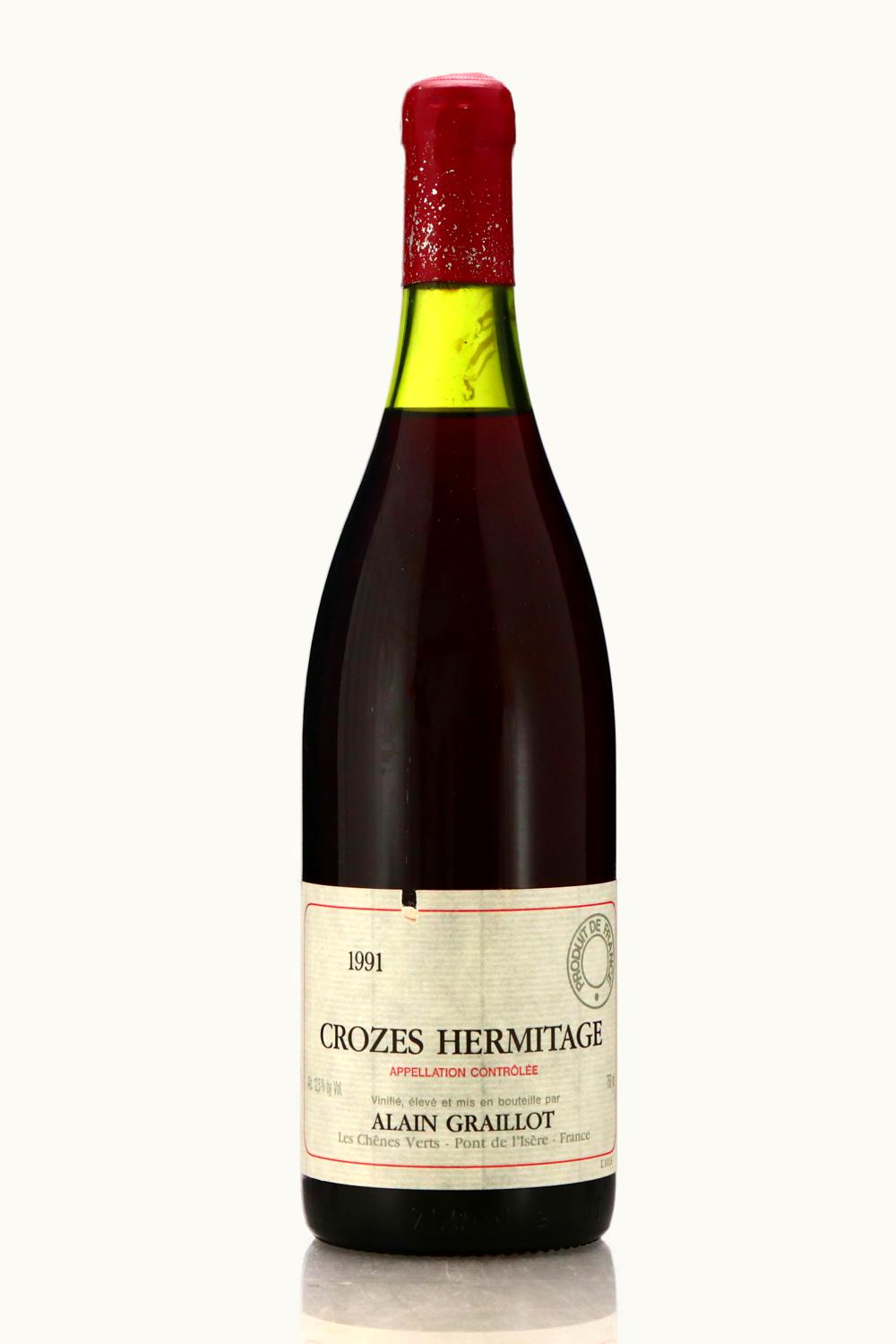 Domaine Alain Graillot La Guiraud Croze Hermitage Rhone France, 1991