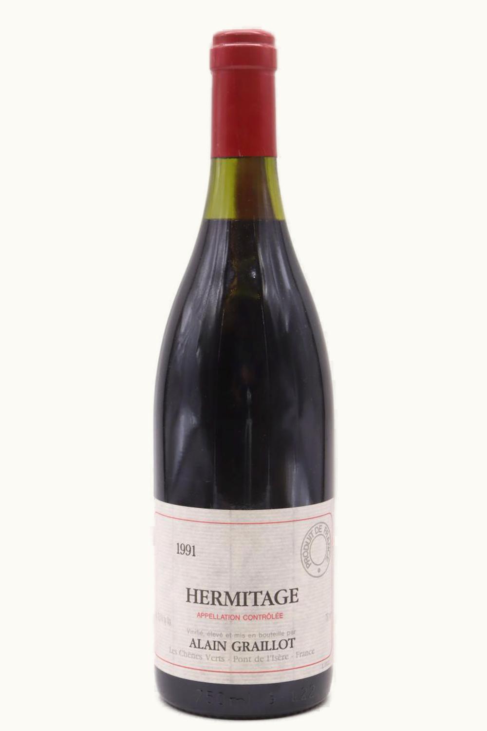 Domaine Alain Graillot Hermitage Rhone France, 1991