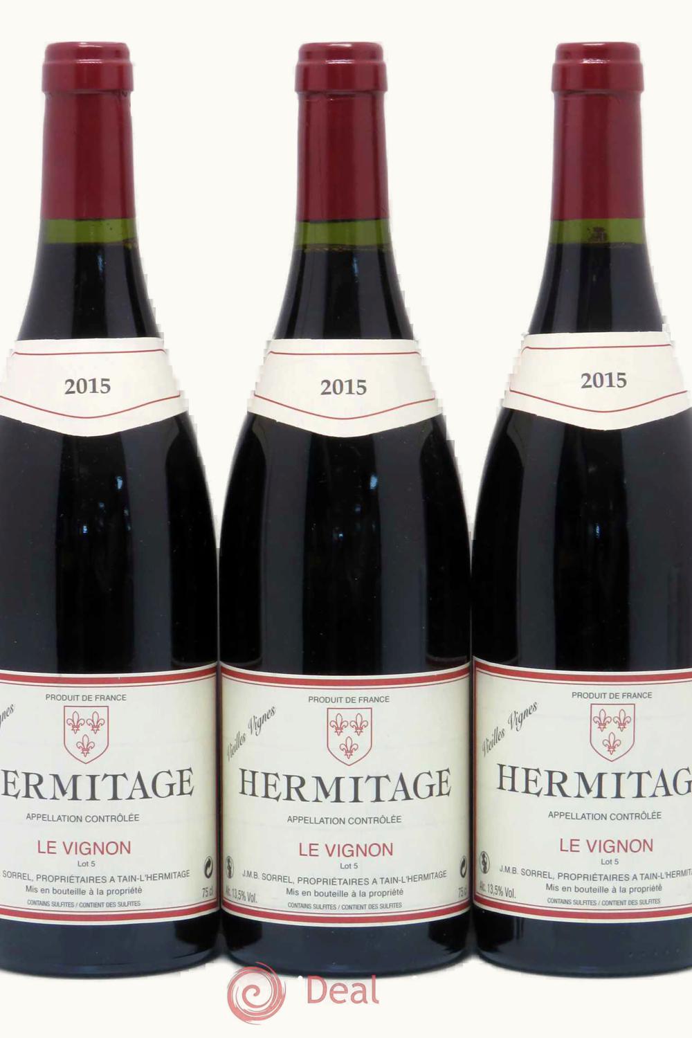 Jean-Michel Sorrel Jean Michel Sorrel Le VIgnon Hermitage Rhone France, 1991