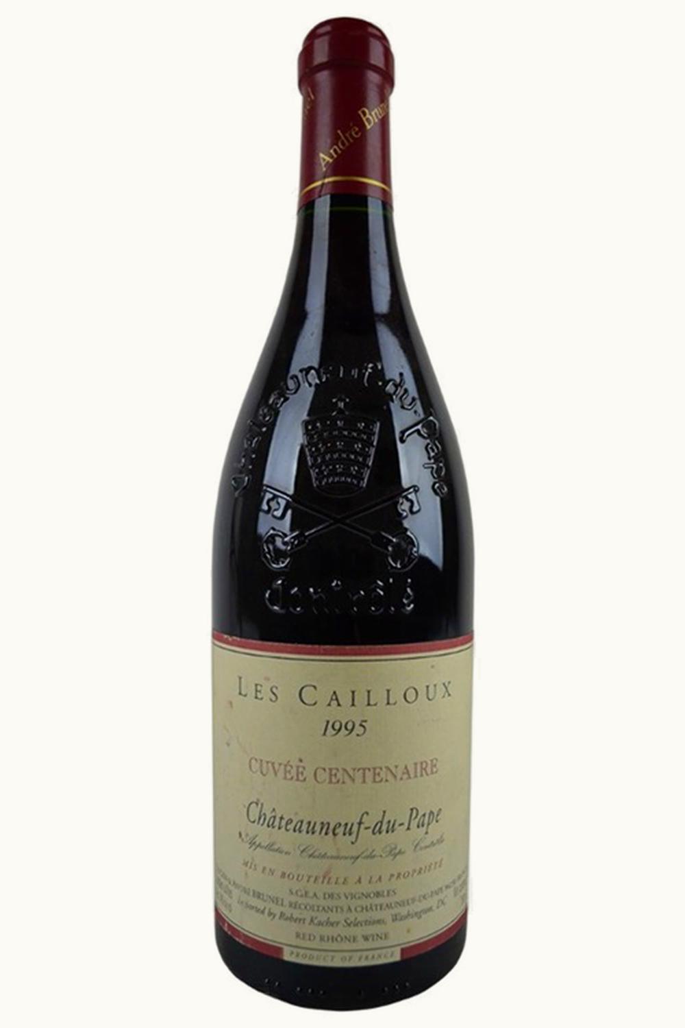Lucien & André Brunel Les Cailloux Cuvee Cent Chateauneuf du Pape Rhone France, 1990
