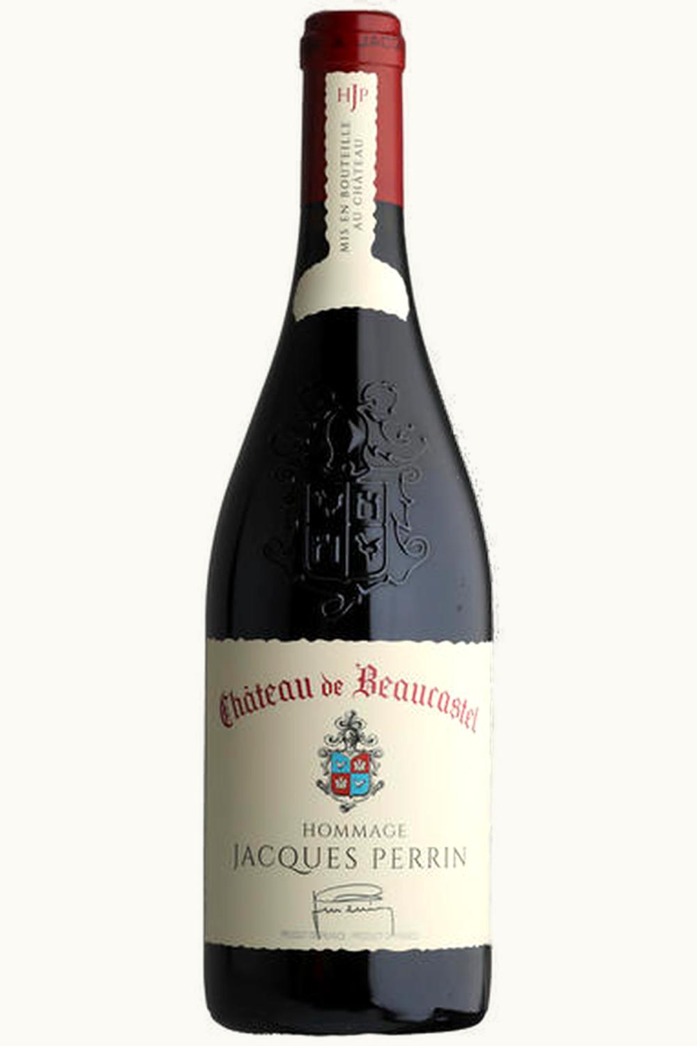 Château de Beaucastel Château de Beaucastel Grand Cuvee Hommage a Jacques Perrin Chateauneuf du Pape Rhone France, 1990