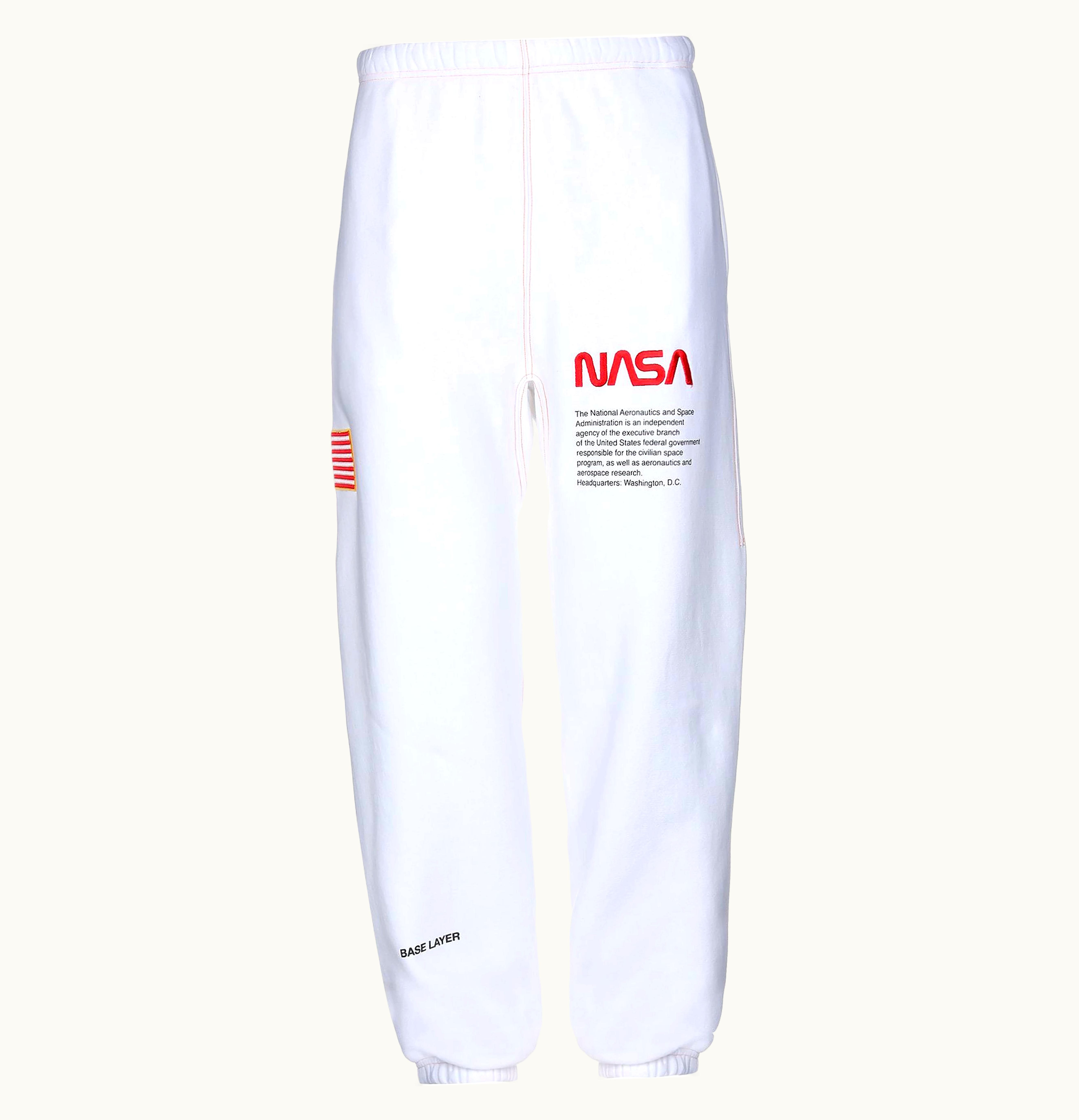 Heron Preston Heron Preston x NASA Sweat Pants White